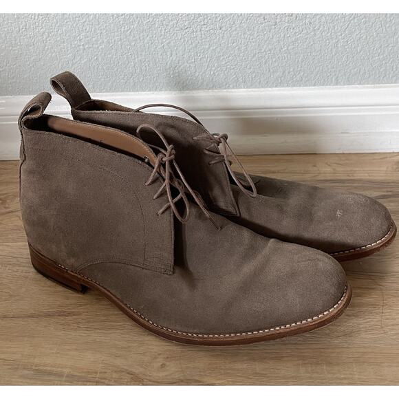 Chukka Boots Grenson Suede Grenson Men Cigar Brown Suede Luxury